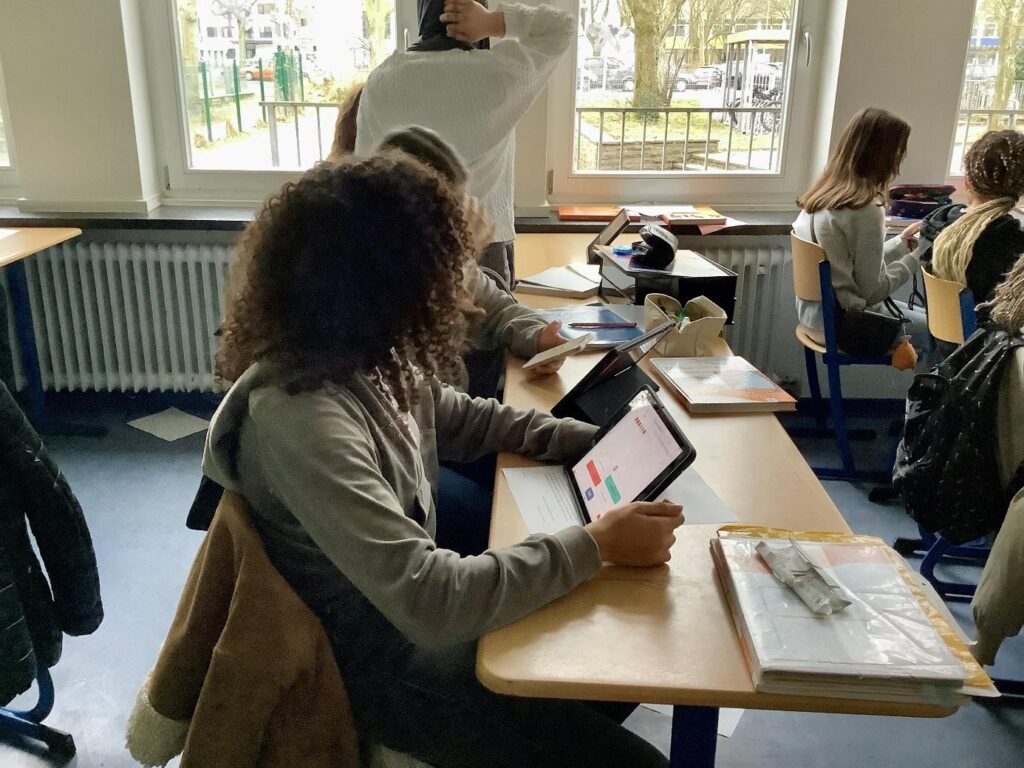 Wir üben fleißig für den europaweiten Englisch-Wettbewerb Big Challenge